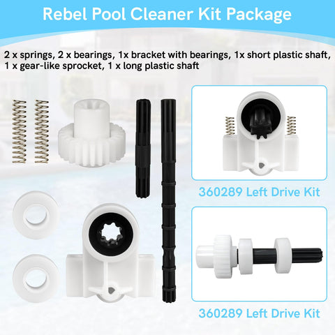 Ahuliao drive shaft closeup showcases durable material for harsh pool environments