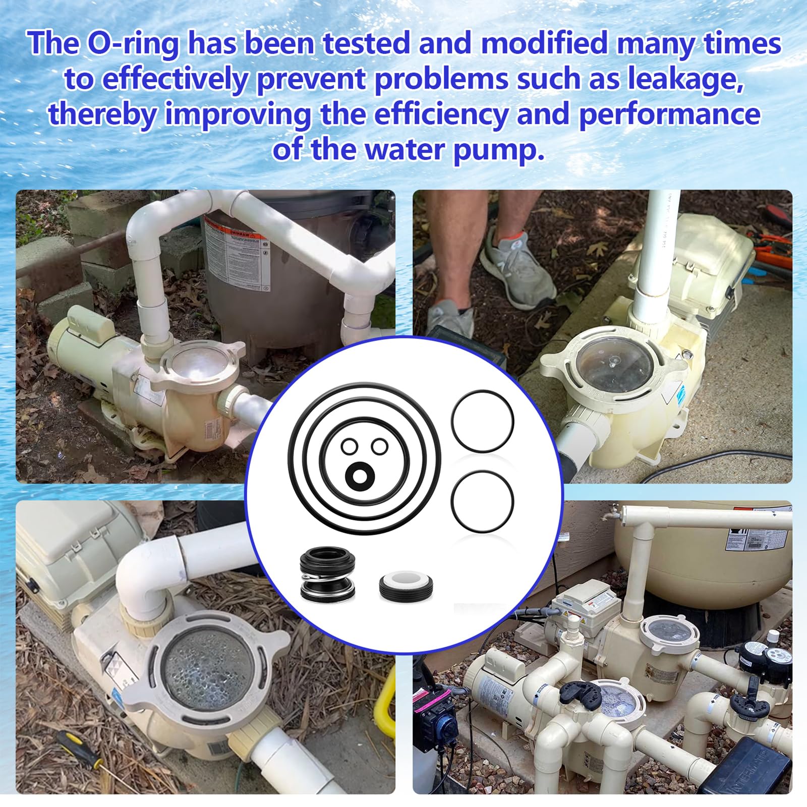 Ahuliao Lid O-Ring keeps access lids sealed during maintenance.
