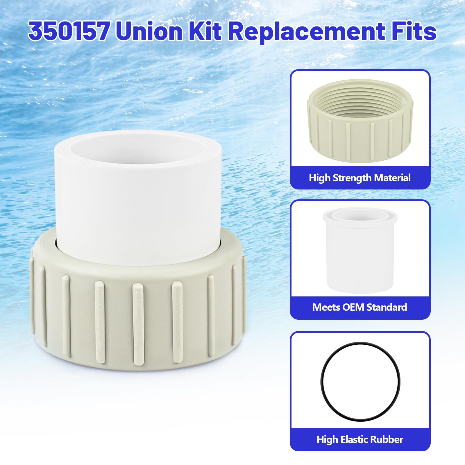 Ahuliao Pentair SuperFlo replacement parts highlighting durable components.