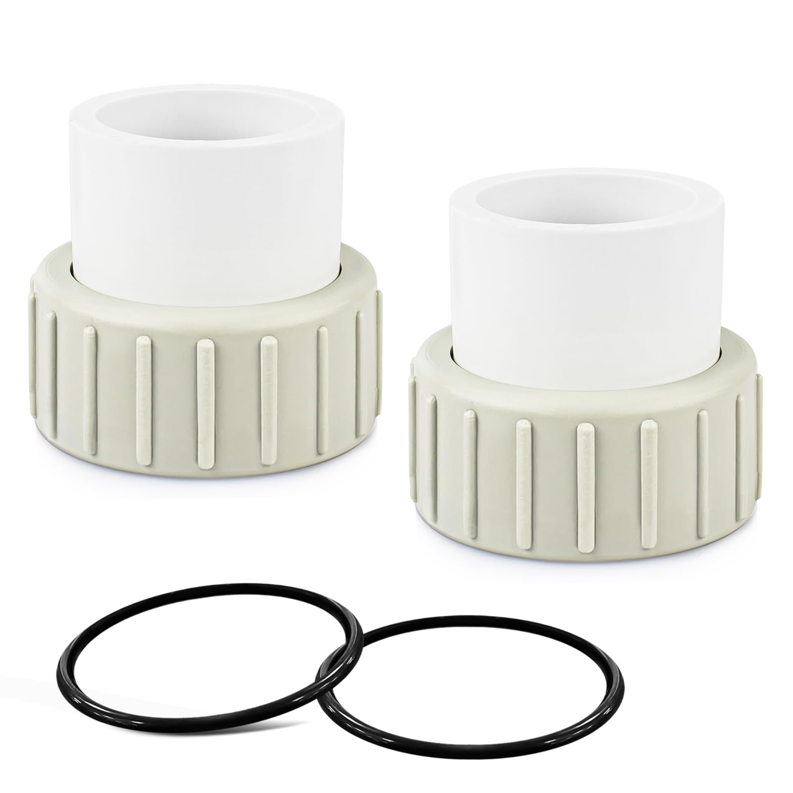 Ahuliao pool pump union fitting compatible with Pentair SuperFlo for a leak-free connection.