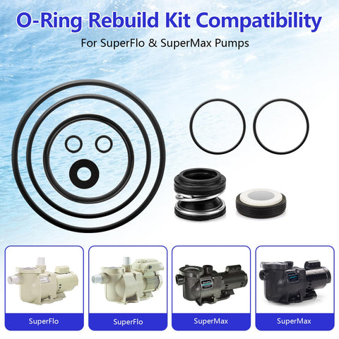 Ahuliao PS-200 shaft seal included for improved seal integrity and smoother operation.