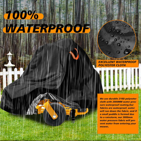 Aibiley cover shields deck from rain, sun, and debris during storage.