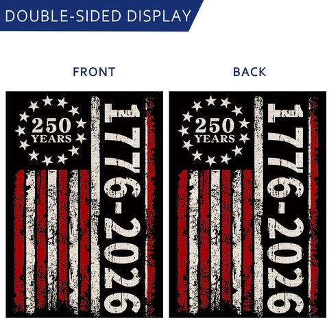 AIBOLYNE 12x18 flag ideal for garden, yard, patio displays.