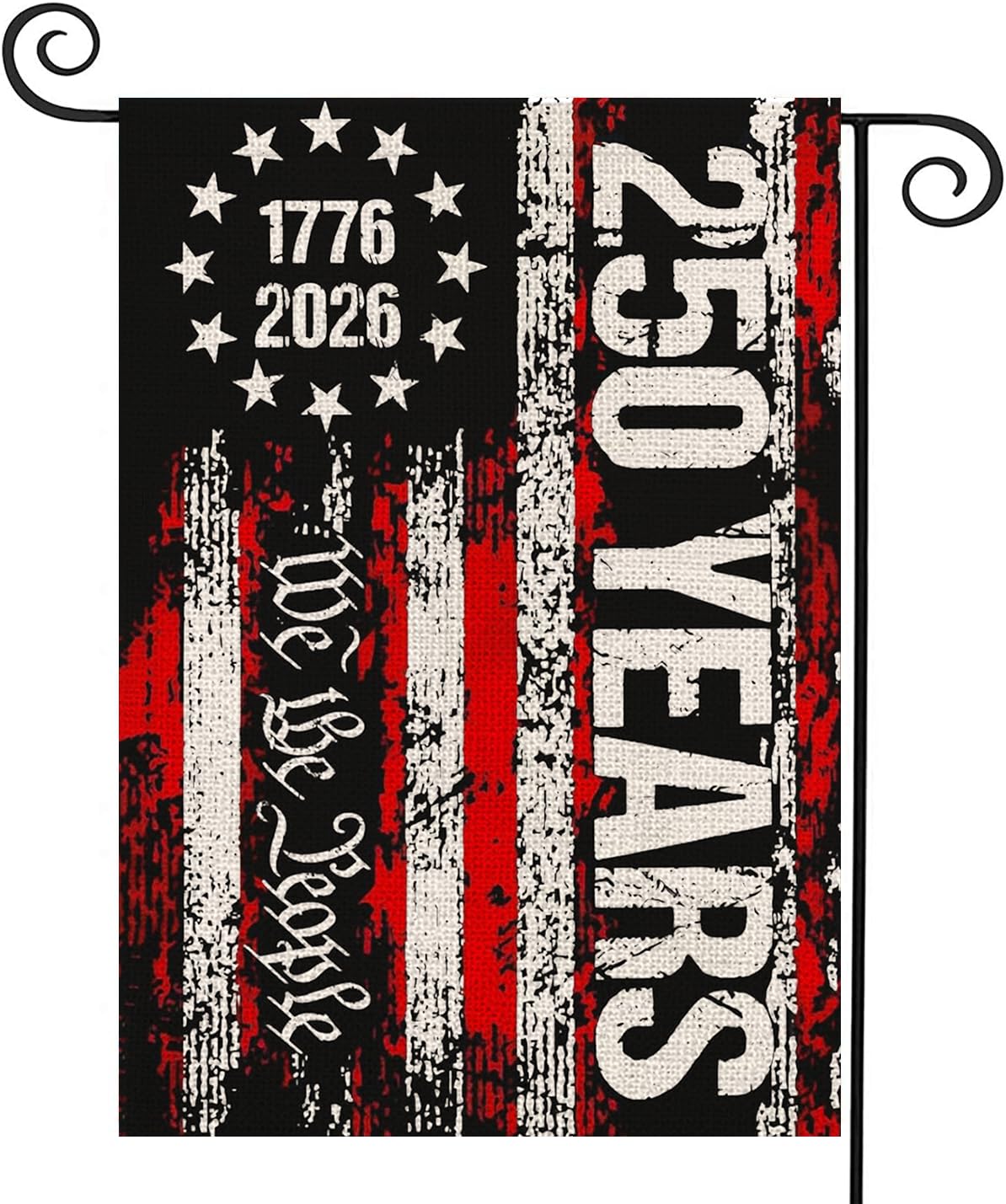 AIBOLYNE 250-year anniversary flag design for outdoor display with vibrant colors