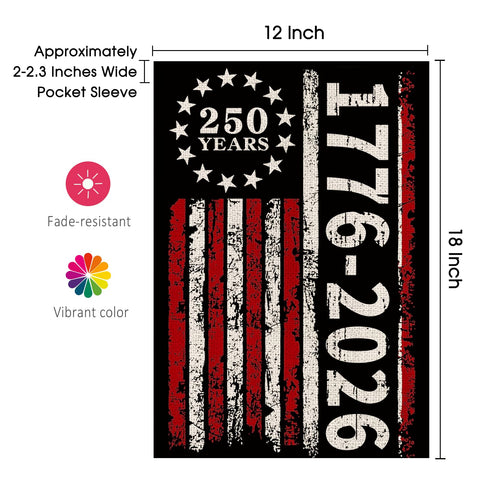 AIBOLYNE flag suitable for 4th of July and Memorial Day.