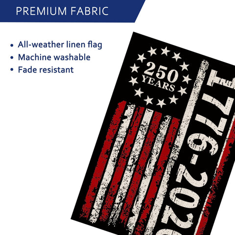 AIBOLYNE double-sided flag ensures visibility from both sides.