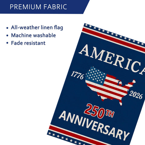 AIBOLYNE patriotic flag for 4th of July and year-round display.