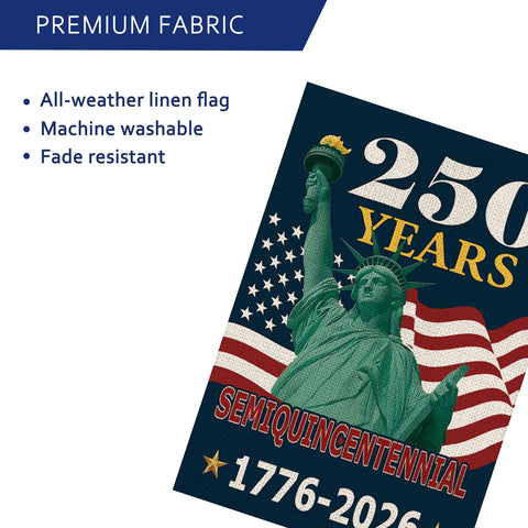 AIBOLYNE semiquincentennial flag commemorating 1776–2026.