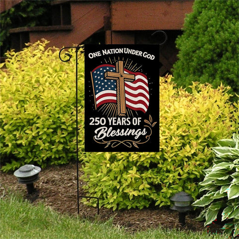 AIBOLYNE USA 250th anniversary flag celebrates milestone with classic symbols.
