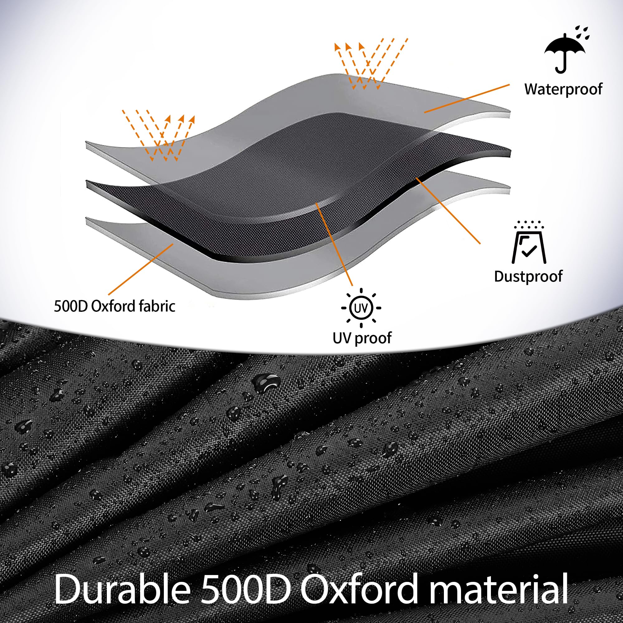 Aidetech waterproof coating allows easy cleaning with hose or damp cloth