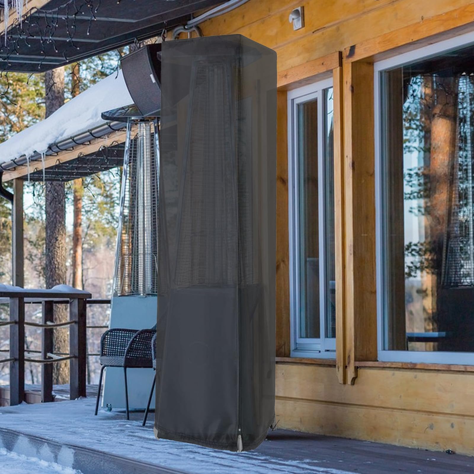 Aidetech zippered entry allows quick fitting and removal.