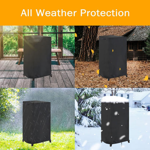 Aidetech all-weather protection for vertical smokers through seasons