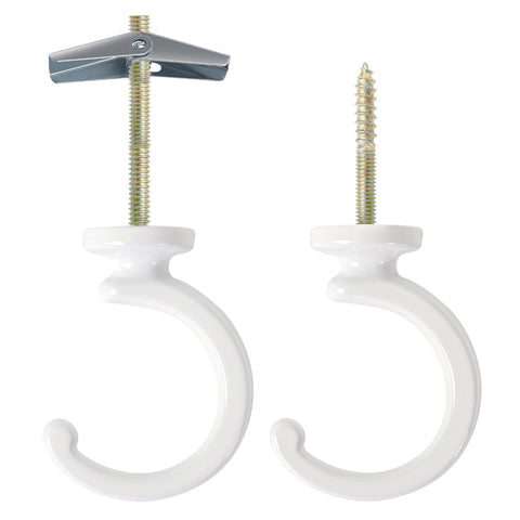 Aidoclip 2pcs ceiling hooks plant hanger showing sturdy plant display