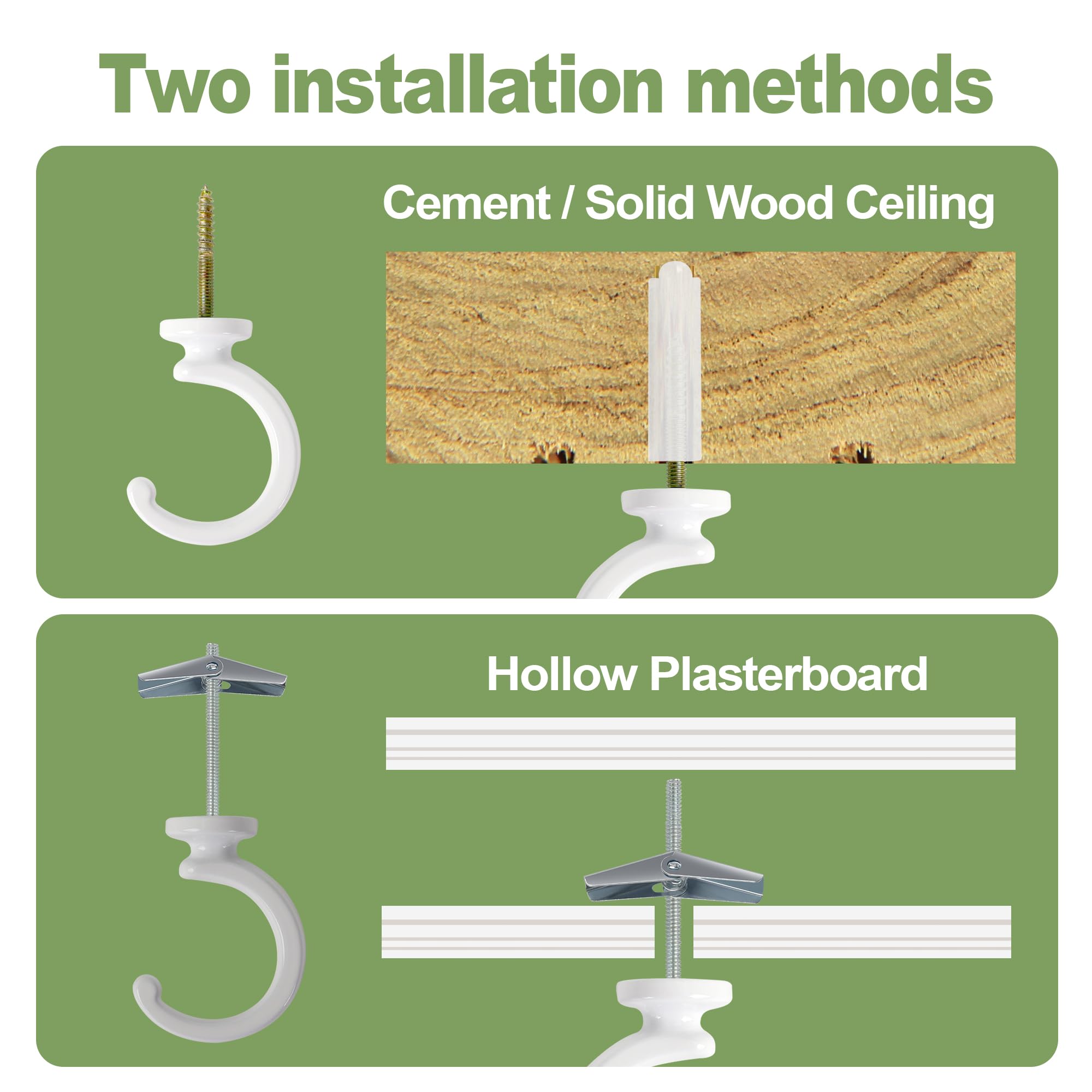 Aidoclip ceiling hook light swag demonstrates decorative hanging option for stylish rooms.
