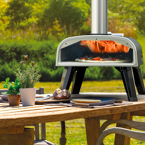 Aidpiza 12-inch capacity supports family meals and entertaining.