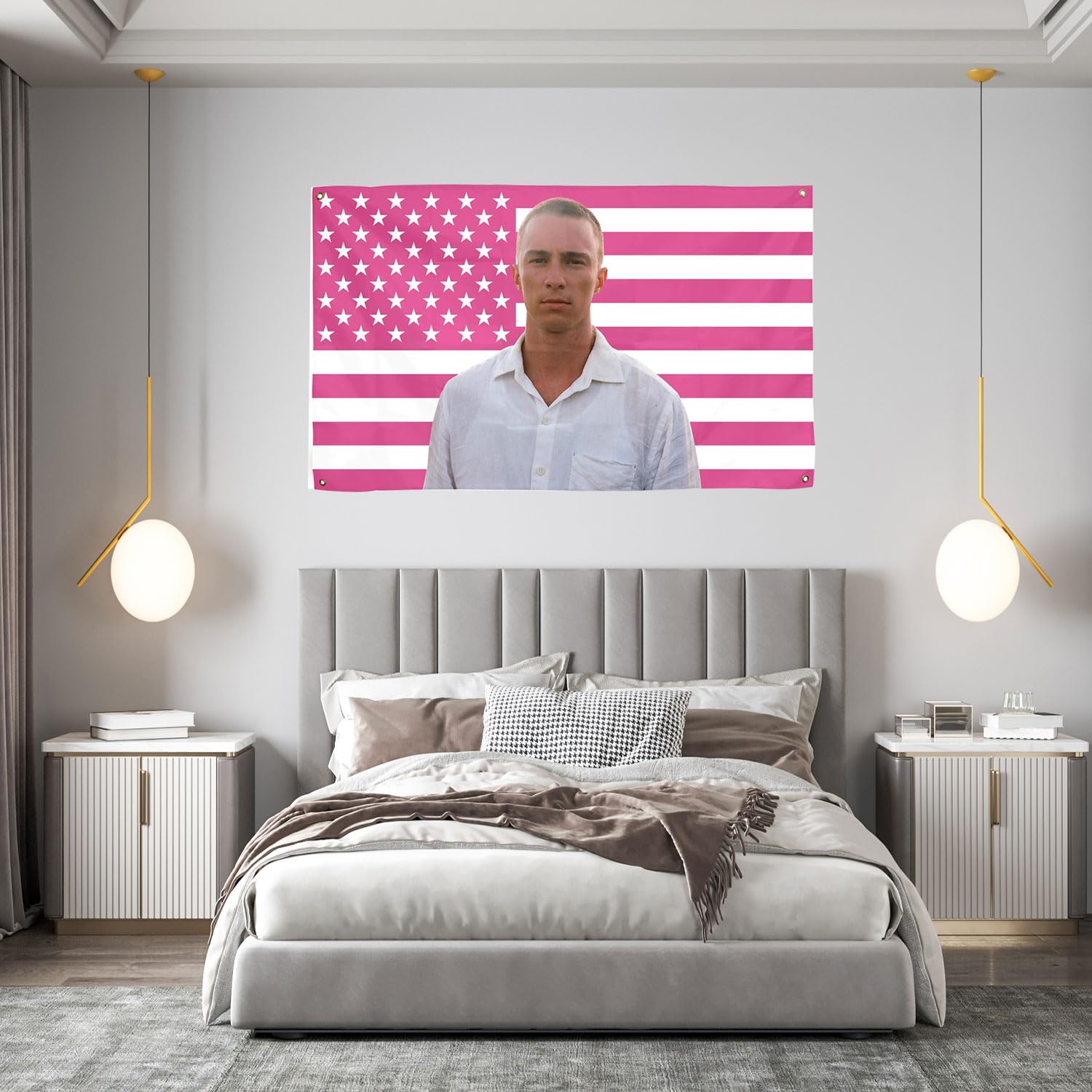 Aieted Drew Flags pink tapestry makes a thoughtful gift