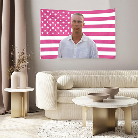 Aieted Drew Flags wall display brings eye-catching color indoors