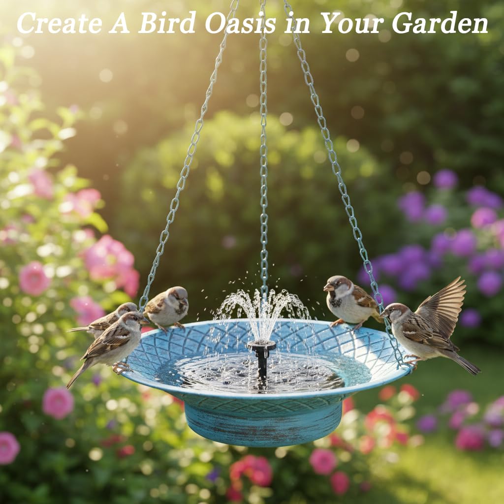 Aifeorzo blue garden decor scene adds life to outdoor spaces