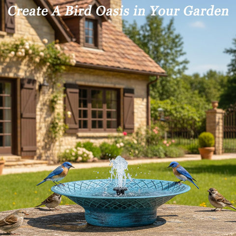 Aifeorzo easy-access design helps birds discover a reliable hydration spot.
