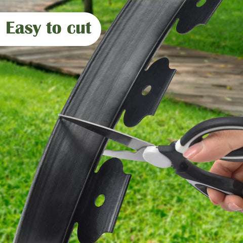 Aifong easy-install border demonstrates quick setup for clean edges