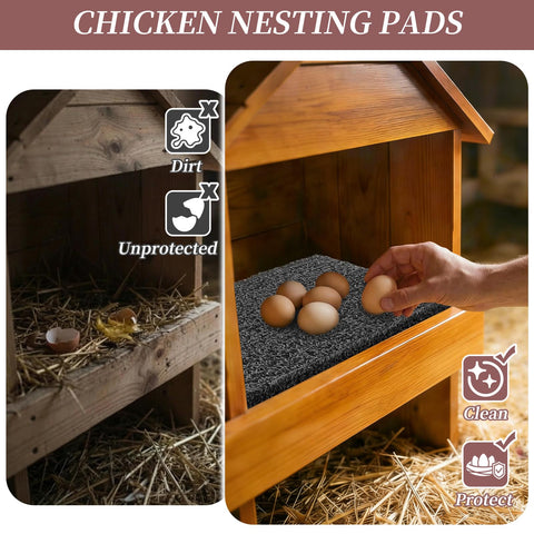 Aifong nesting pad shown for multi-scene use with birds like ducks.