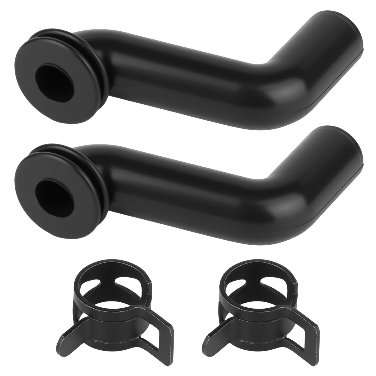 AIFORCE 793147 fuel pump vacuum hose with clamps for easy installation.