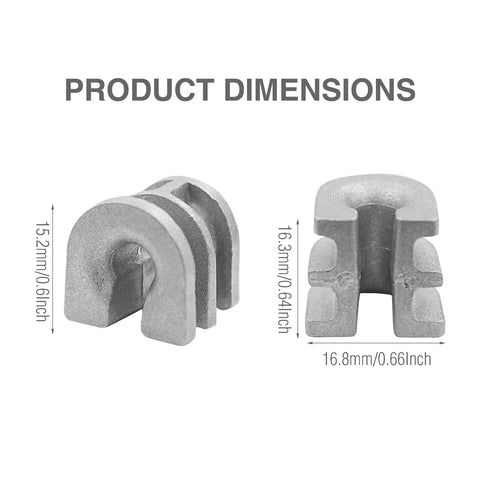 A.I.FORCE zinc alloy eyelet sleeve fits many Stihl trimmers.