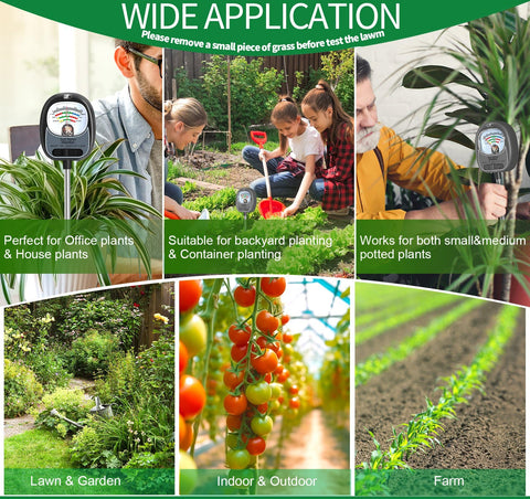 AiGerdinn nutrients and sunlight meter guides fertilization and sun exposure.