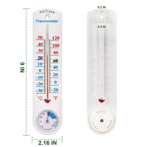 AikTryee Celsius-Fahrenheit readout simplifies unit selection for global users.