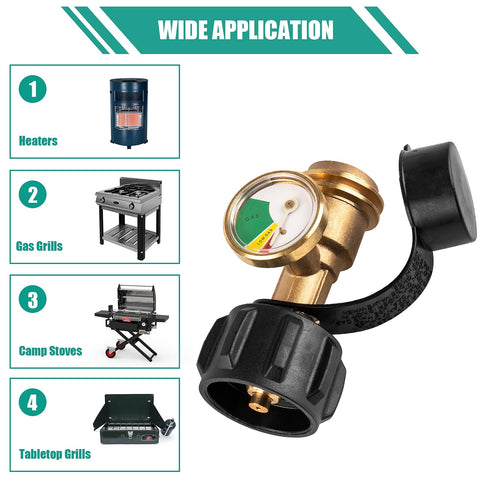 Brass construction provides durable, precise performance for frequent outdoor use.