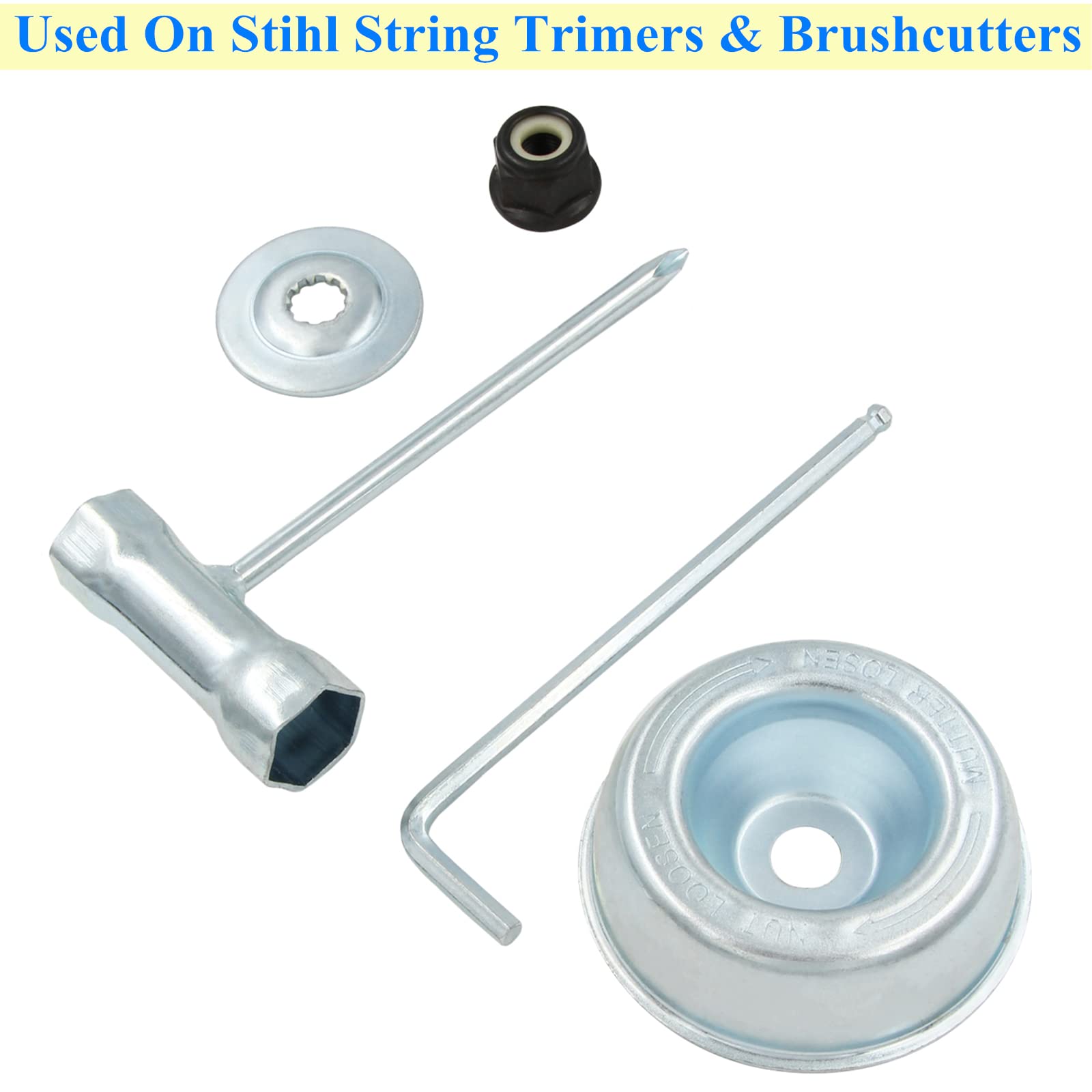 AILEETE 5mm L-wrench enables precise adjustments during maintenance.