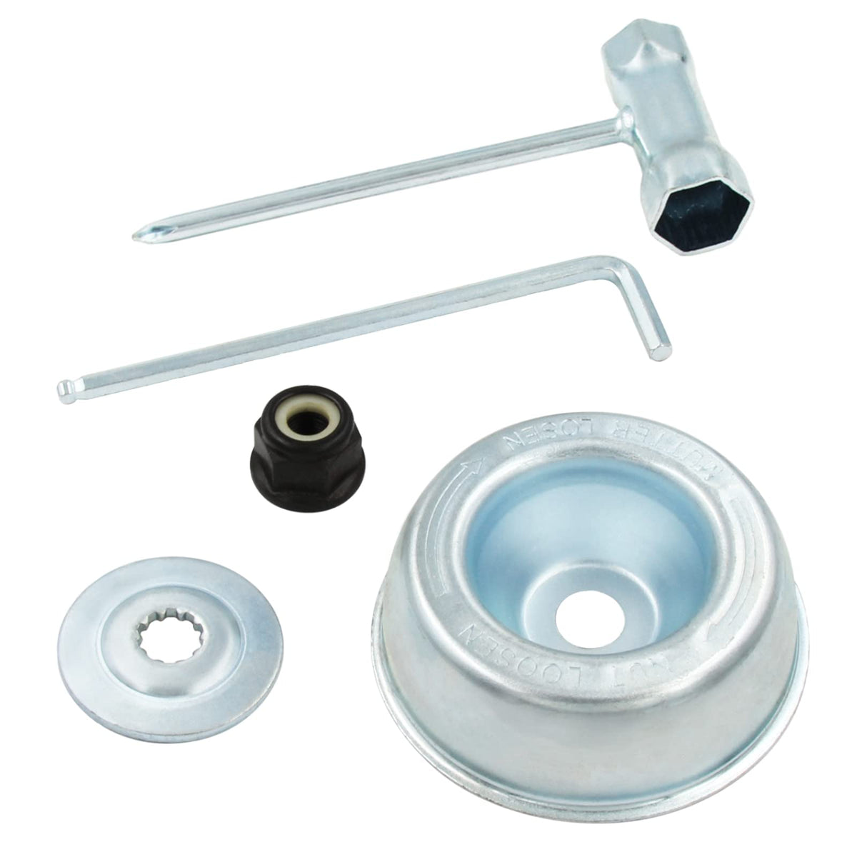AILEETE blade adapter thrust washer maintains blade alignment for smoother cuts.
