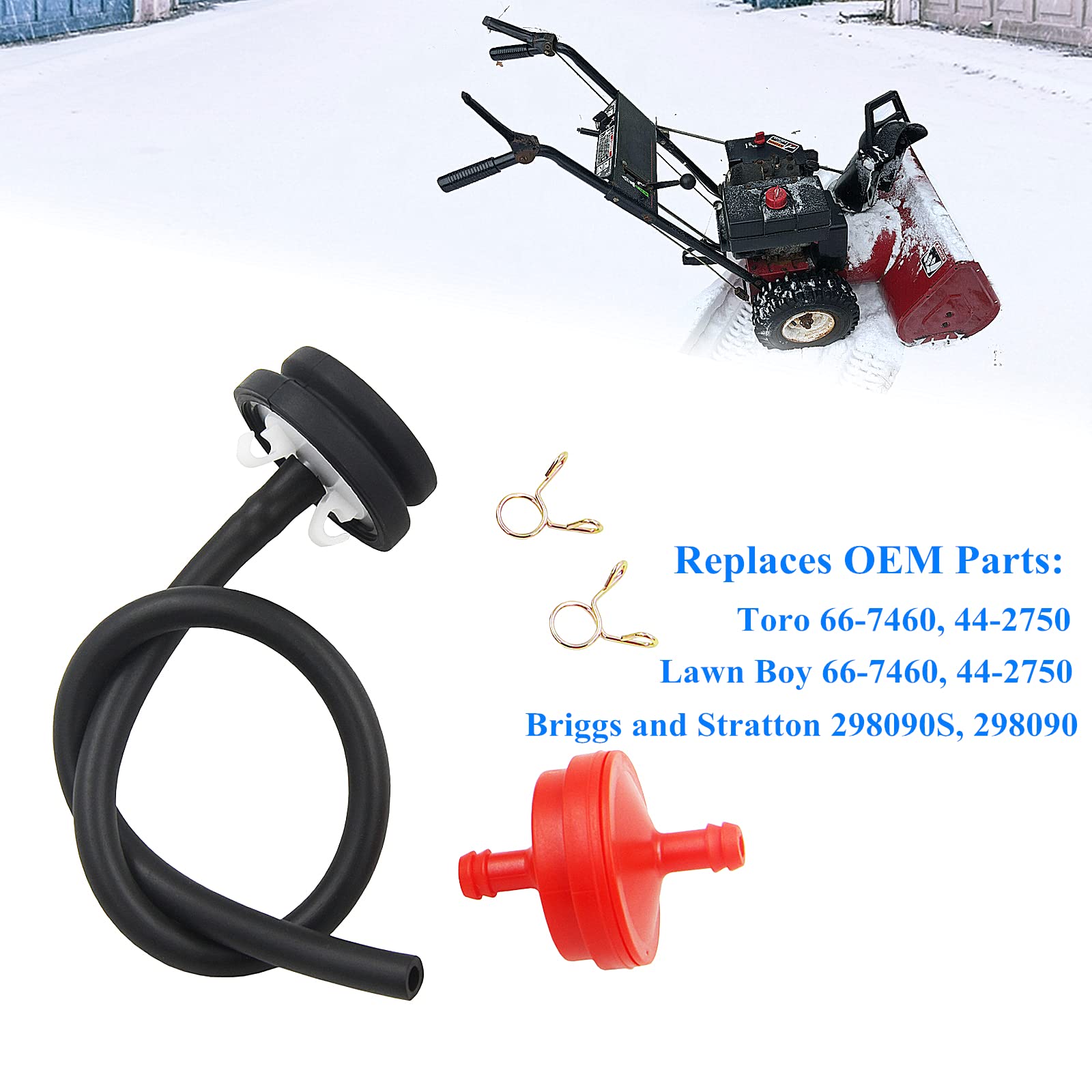 AILEETE fuel line hose for reliable fuel delivery and assembly