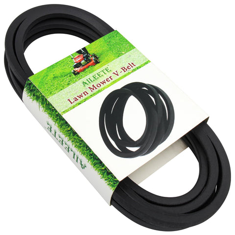 AILEETE GX21833 deck belt close-up with rugged rubber for durability
