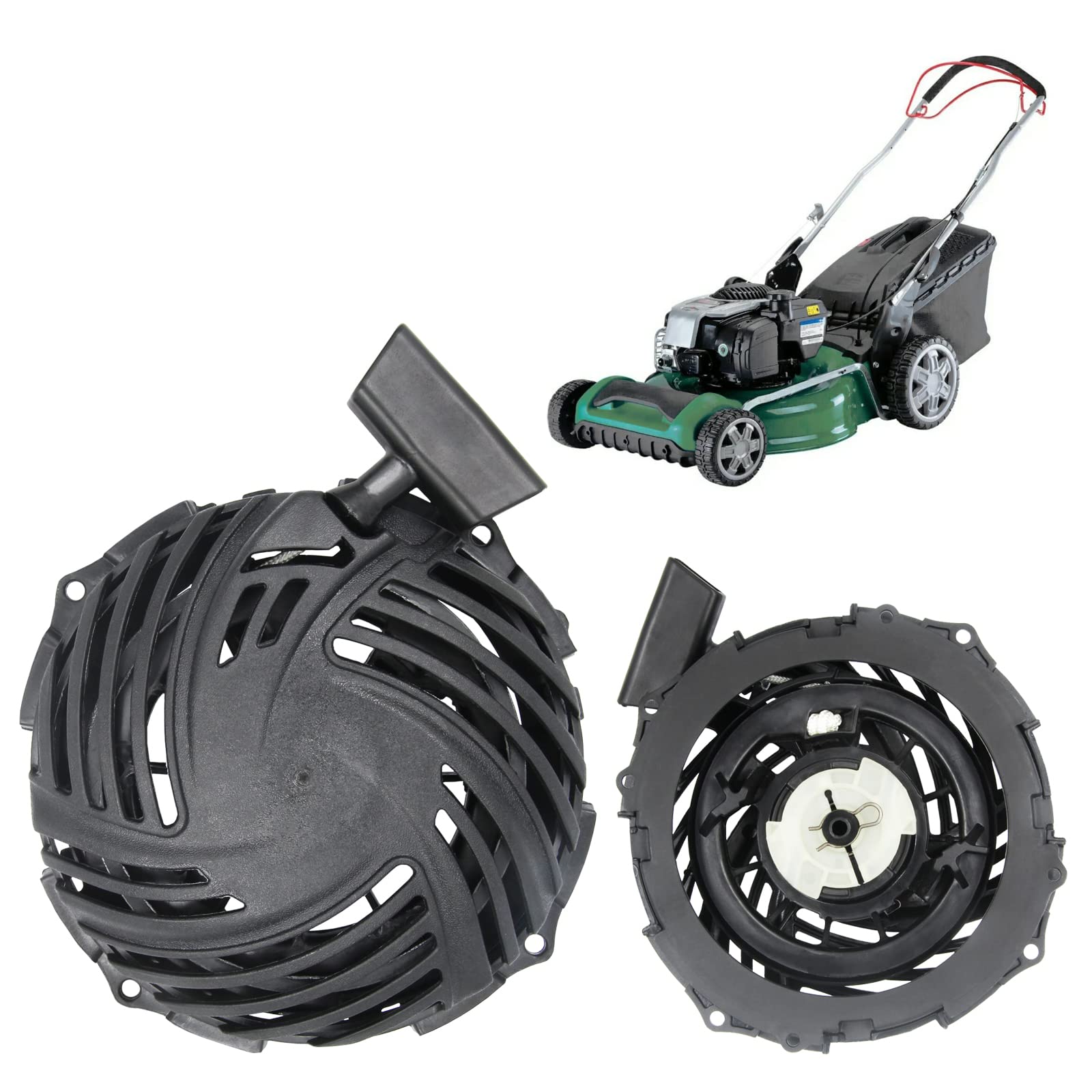 AILEETE recoil starter for Briggs & Stratton 09P602 engines, smooth operation.