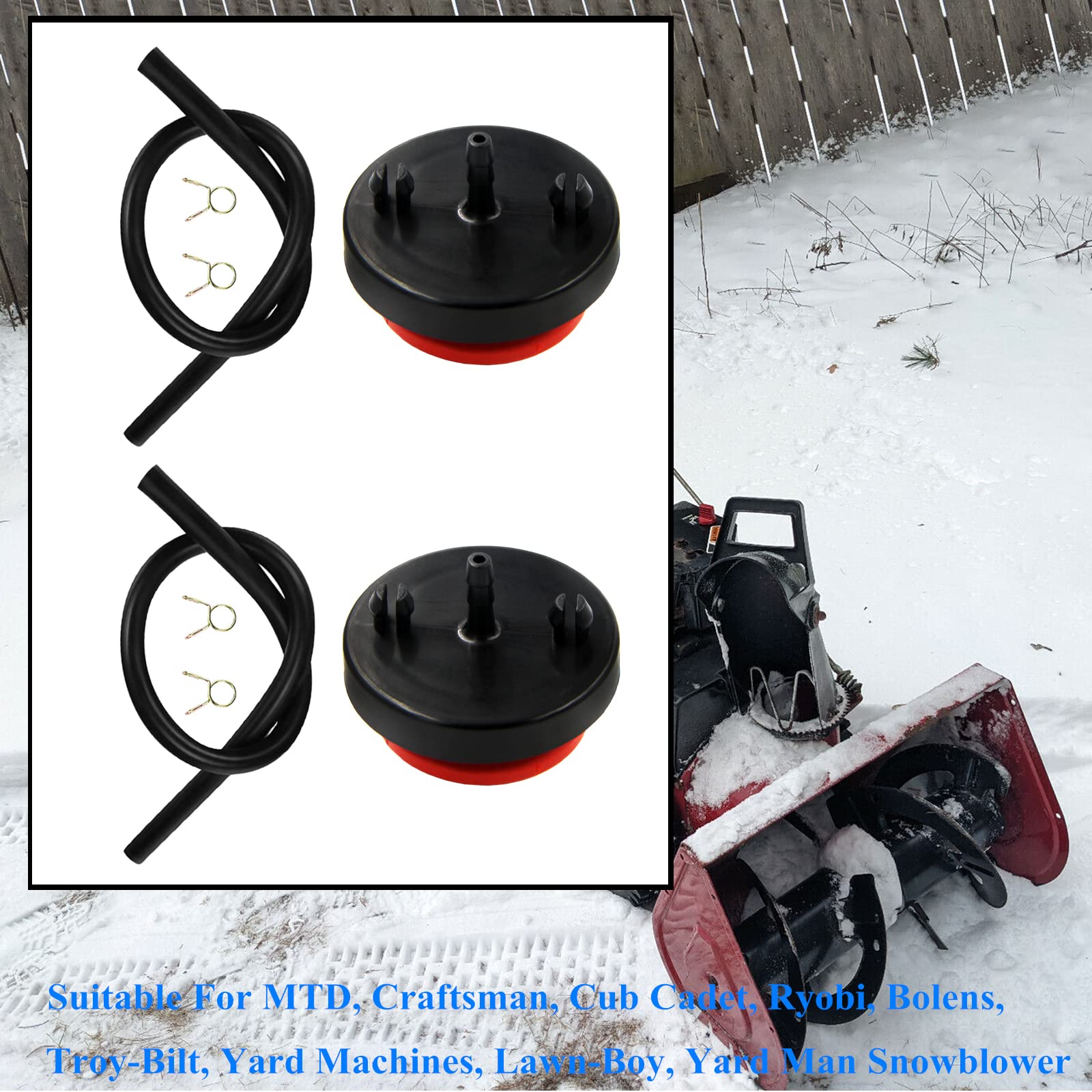 AILEETE snowblower kit overview highlights contents for quick replacement and setup