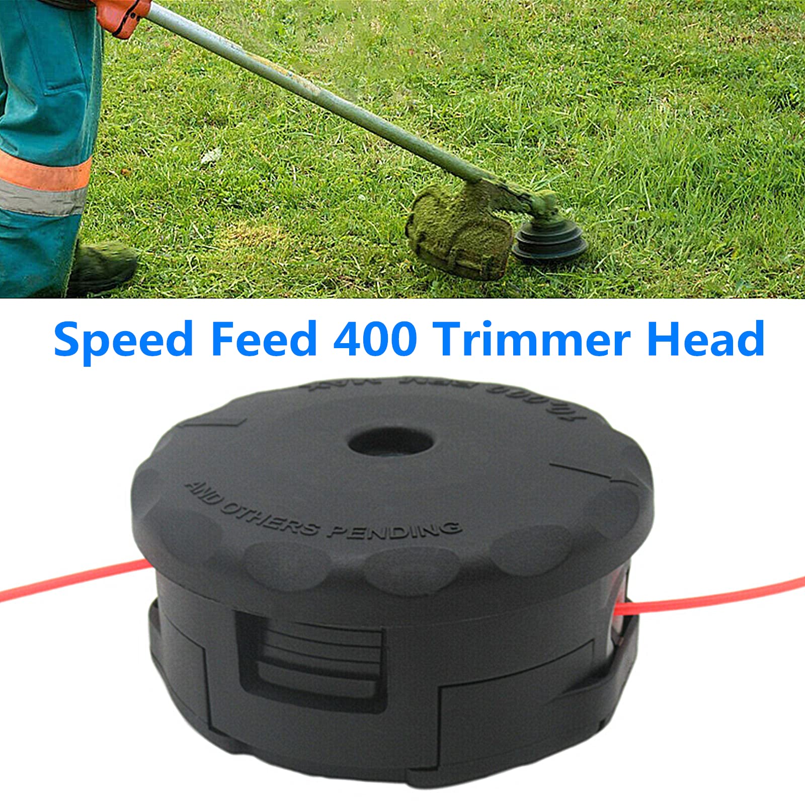 AILEETE Speed Feed 400 features 3-3/4 inch head diameter for robust trimming