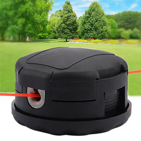 AILEETE Speed Feed 400 with 10 feet spool capacity aids fast lawn edge work