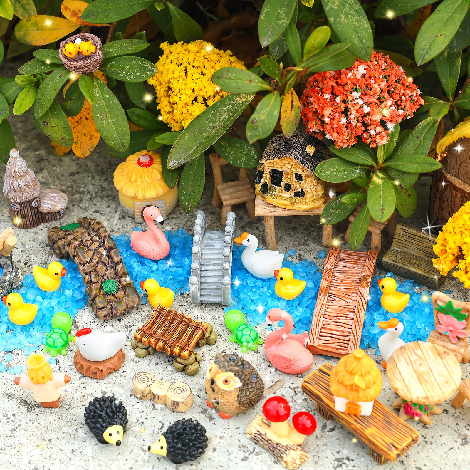 Ailefentene dollhouse scene accessories for playful desk displays
