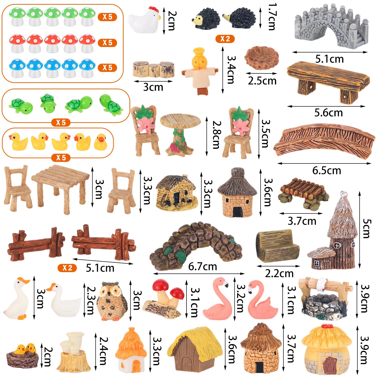 Ailefentene miniature village pathways for storytelling layouts