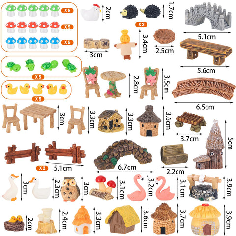 Ailefentene miniature village pathways for storytelling layouts