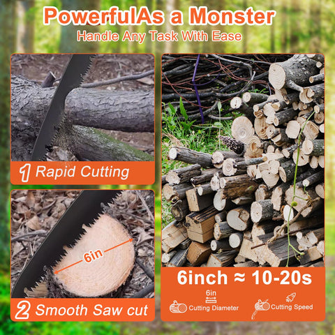 Aileway pruning saw in garden use for tree trimming and maintenance
