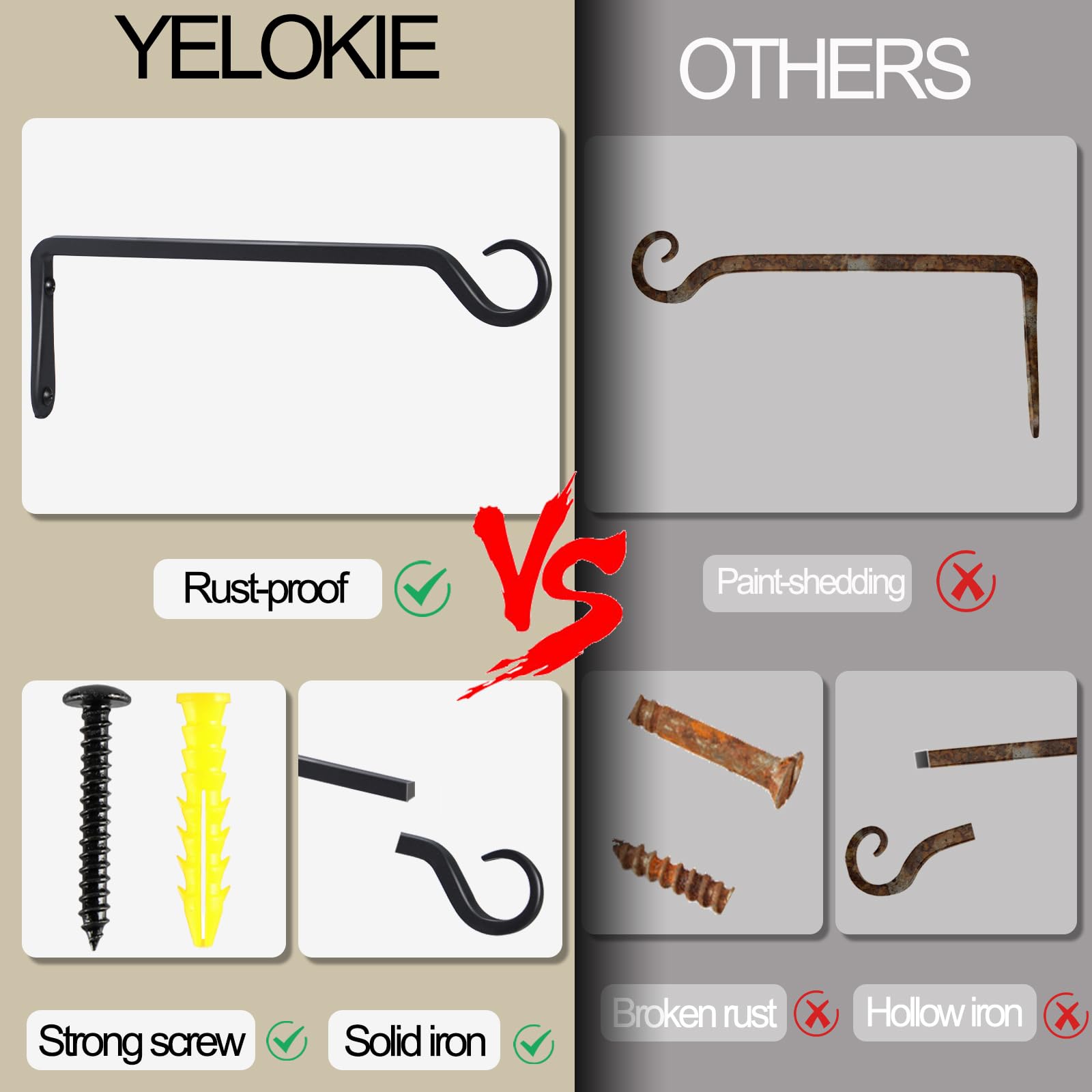 AILIN YELOKIE bird feeder hanger keeps feeders accessible and stable