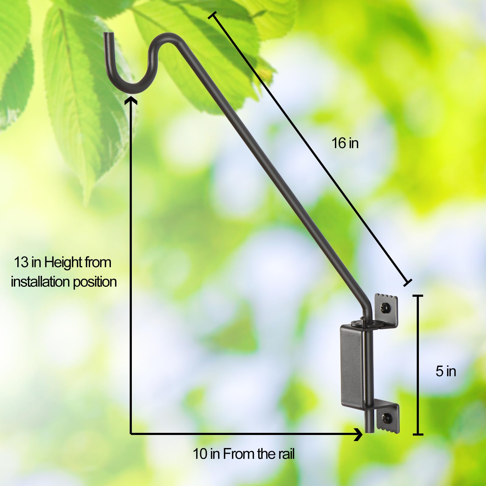 AILIN YELOKIE deck hook with 12 angle lock stabilizes orientation against wind