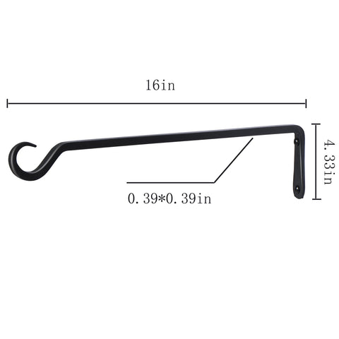 AILIN YELOKIE sturdy hanging bracket suitable for planters and bird feeders.