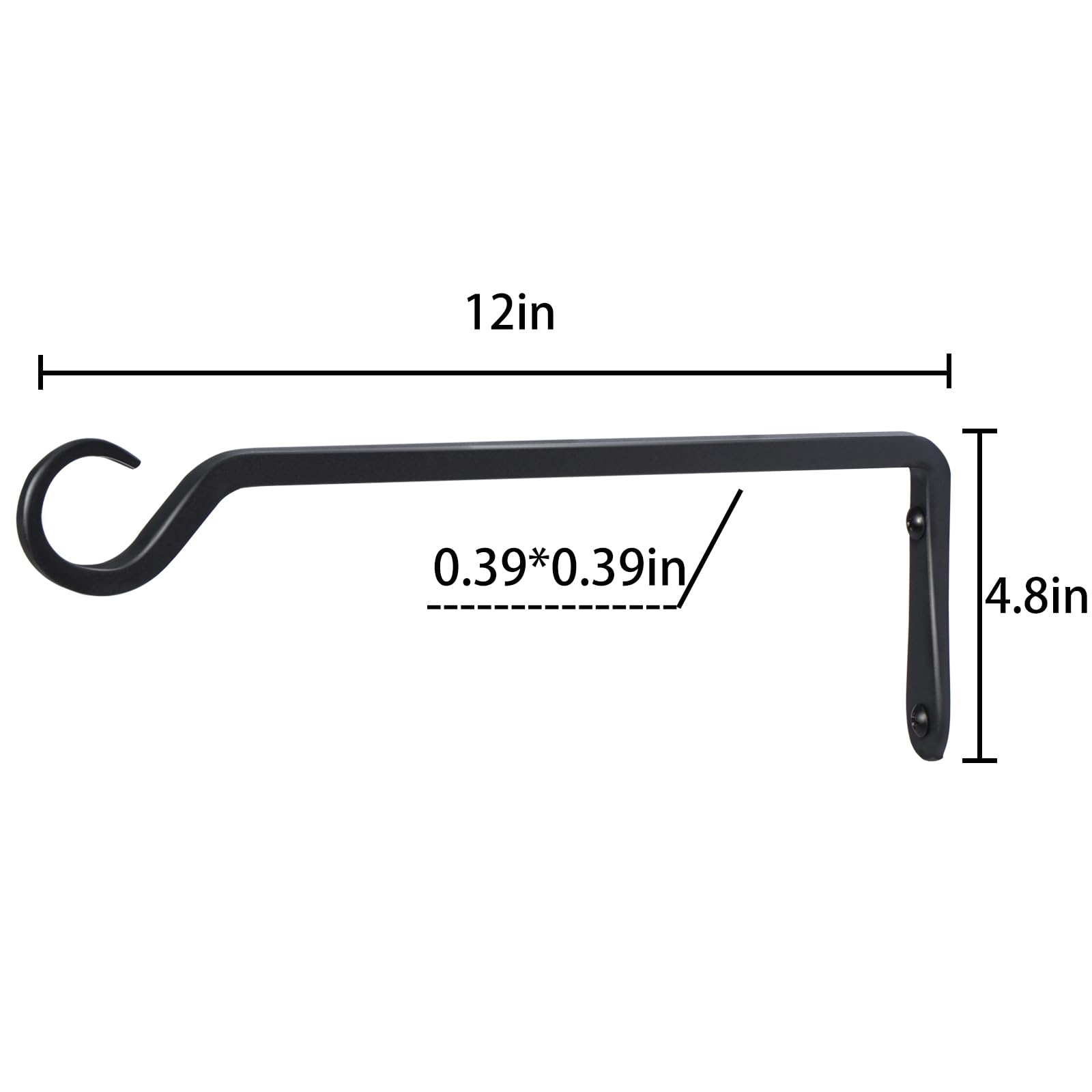 AILIN YELOKIE terrace garden deck hook mounted on railing