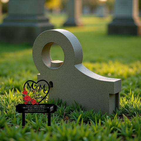 AIM & GGKK cemetery garden remembrance marker suitable for headstones or graves.