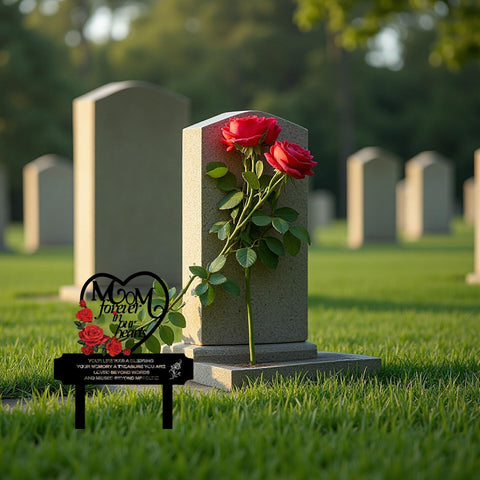 AIM & GGKK large 9.8 W x 12.2 H inch marker for prominent cemetery presence.