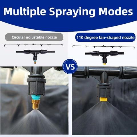 Aimela detachable boom sections enable easy storage after use.