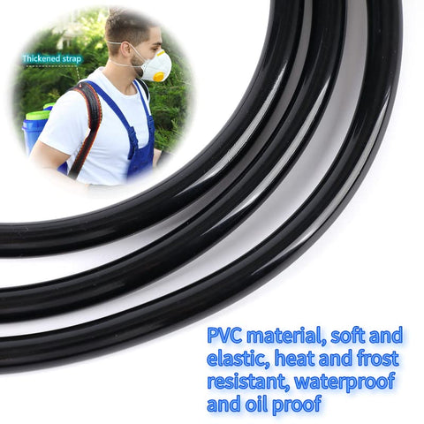 Aimela hose with fixing nuts highlighting secure connection.